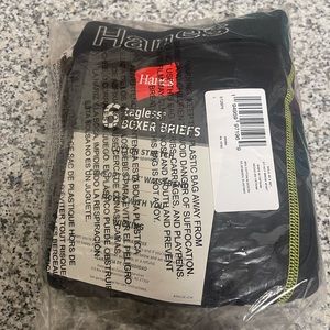 Hanes 6 Tagless Boxer Briefs